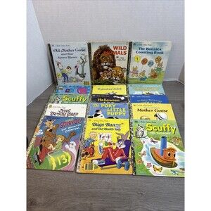 LITTLE GOLDEN BOOKS Lot Of 30   1970s 80s And 90s